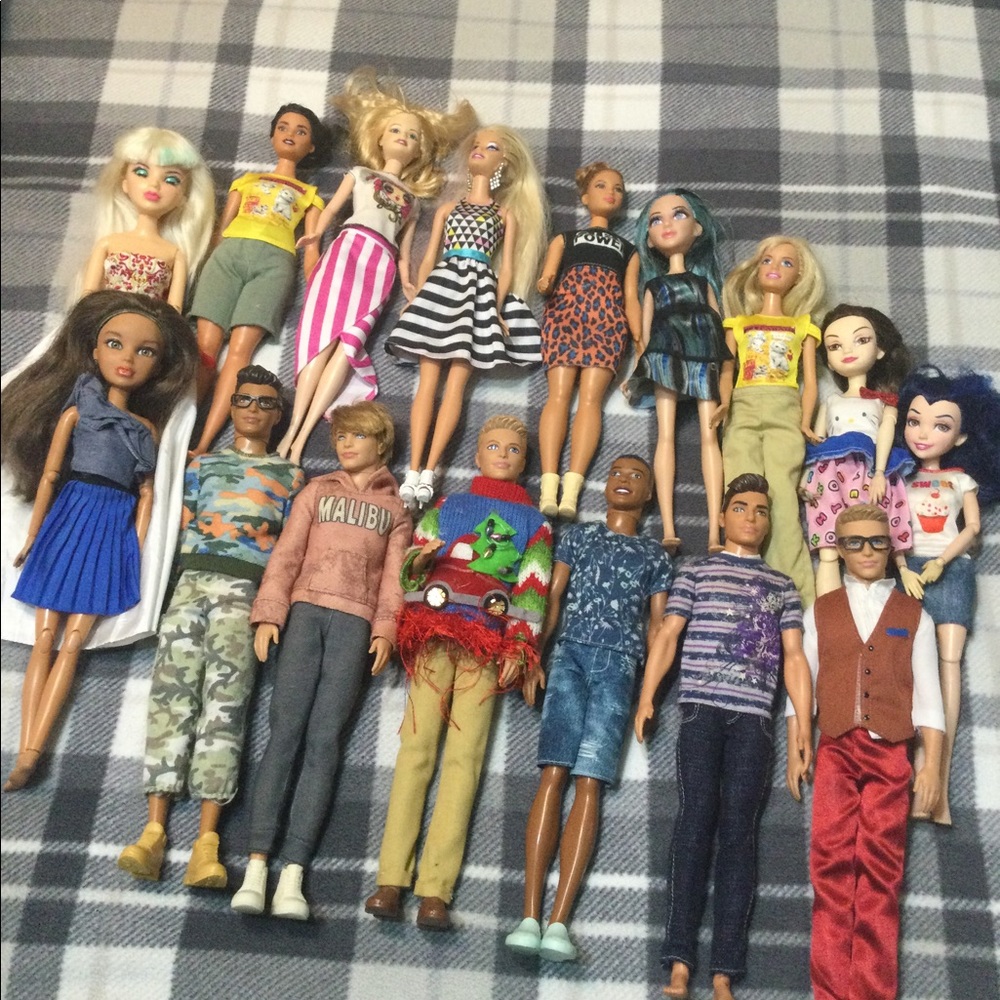 Barbie doll and Ken Lot
